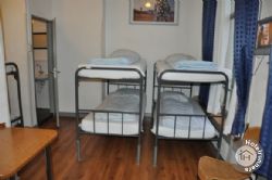 Hortus Hostel Amsterdam 6 bedded room bunk beds basic